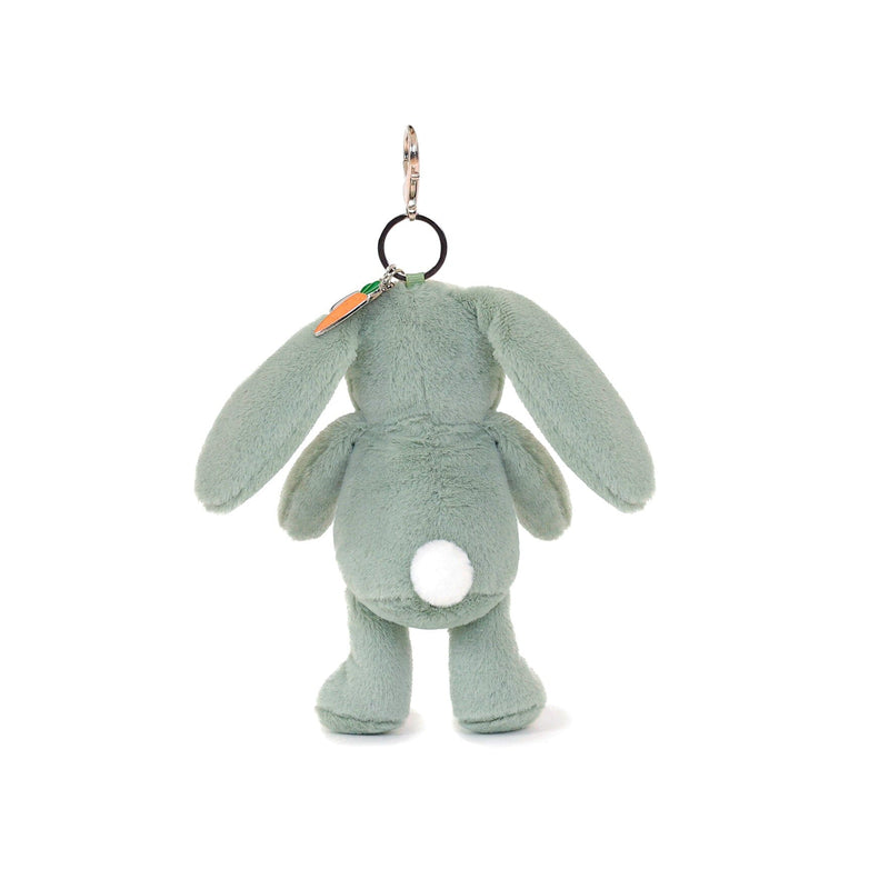 Beau Bunny Bag Charm (Vegan Angora) 7"/ 18 cm Stuffed Animal Toy OB "Designs to Delight!" 