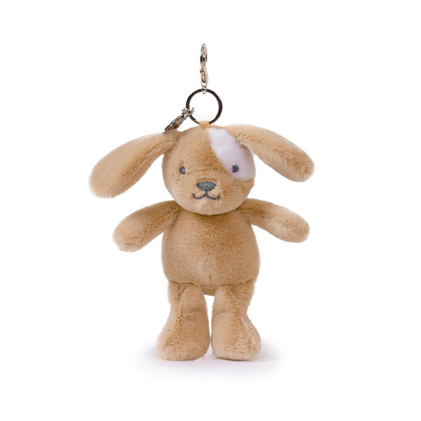 Duke Dog Bag Charm (Vegan Angora) 7"/ 18 cm Stuffed Animal Toy OB "Designs to Delight!" 