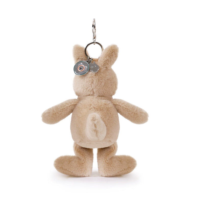 Kip Kangaroo Bag Charm (Vegan Angora) 7"/ 18 cm Stuffed Animal Toy OB "Designs to Delight!" 