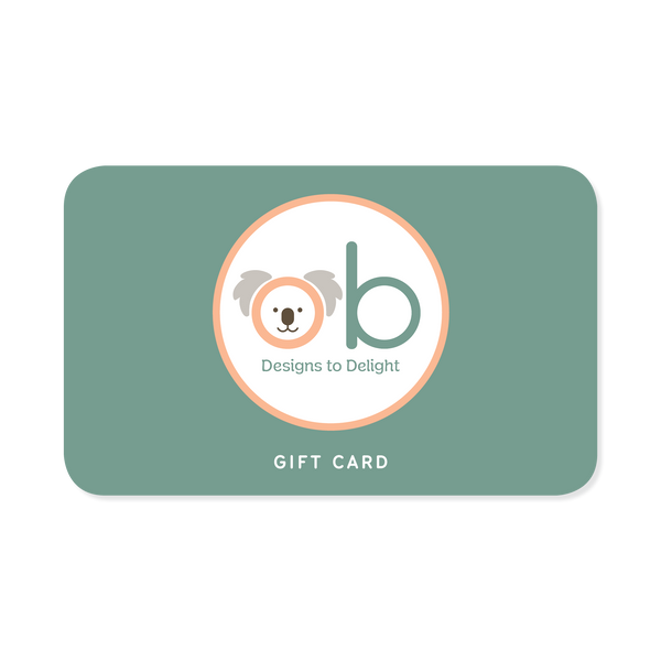 Gift Card Gift Cards O.B. Designs 