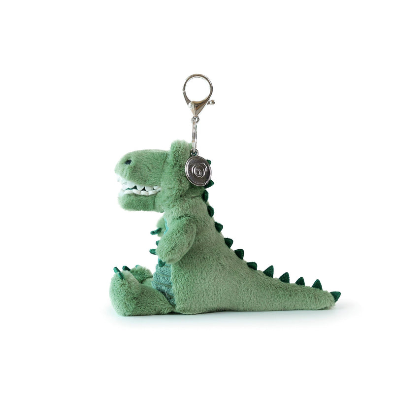 PRE-ORDER. Toby T-Rex Bag Charm 7.25"/ 18 cm Stuffed Animal Toy OB "Designs to Delight!" 