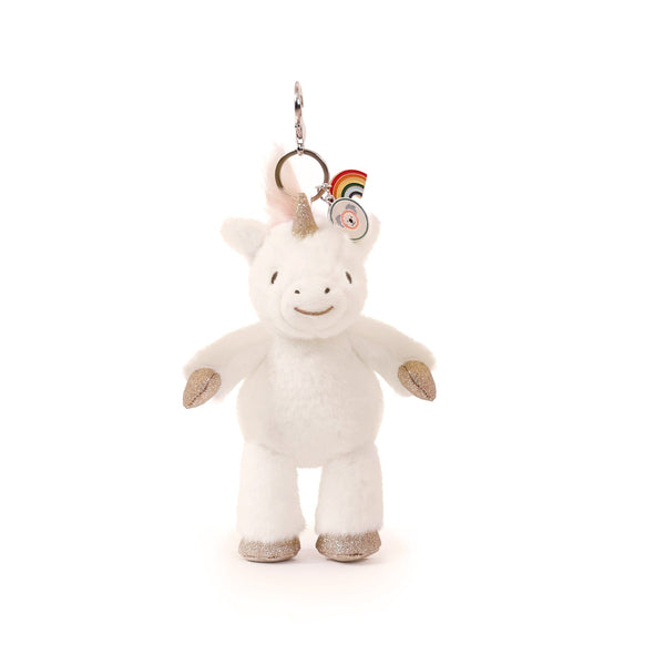 Misty Unicorn Bag Charm (Vegan Angora) 7"/ 18 cm Stuffed Animal Toy OB "Designs to Delight!" 