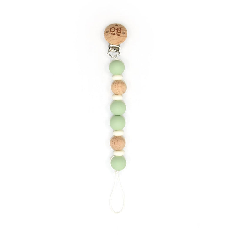 Mint Eco-Friendly Dummy Chain eco-friendly dummy chain O.B. Designs Baby Toys - Plush Toys - Crochet Blankets Ethically Made 