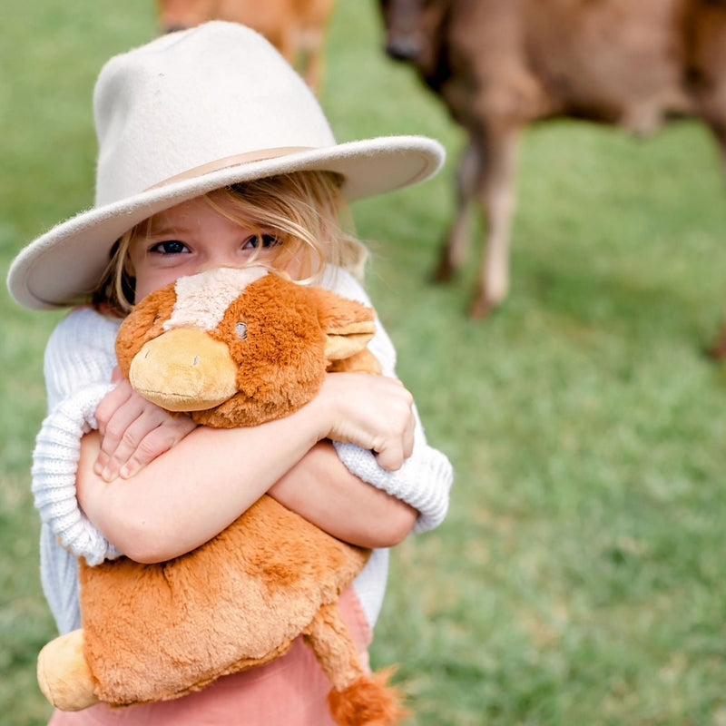 Cow Soft Toy Australia | Billy Cow Soft Toy Big Hugs Plush O.B. Designs 