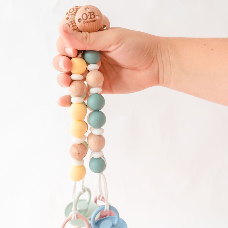 Ocean Eco-Friendly Dummy Chain eco-friendly dummy chain O.B. Designs Baby Toys - Plush Toys - Crochet Blankets Ethically Made 