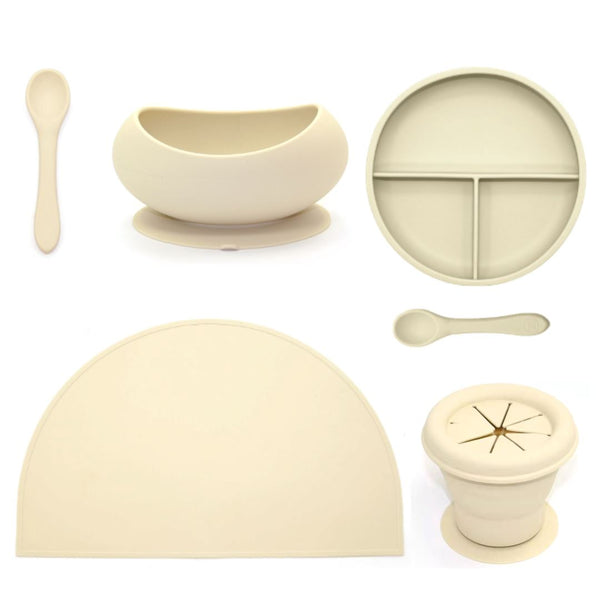 Coconut Silicone Tableware Set OB "Designs to Delight!" 