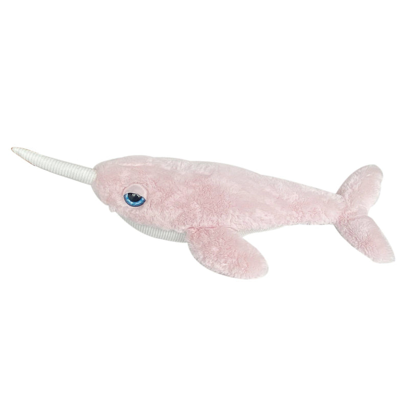 Pink Narwhal Soft Toy | Ethically Made | Eco-Friendly | Sea Toys for Kids | O.B. Designs Australia