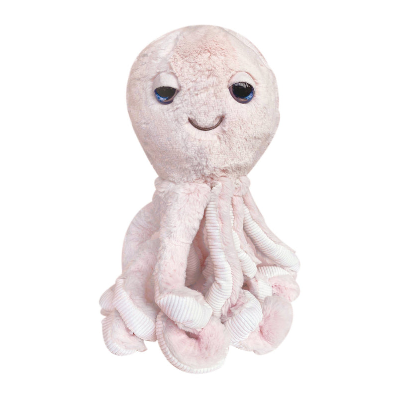 Octopus Soft Toy | Ethically Made | Eco-Friendly | Soft Pink | Sea Toys for Kids | O.B. Designs Australia