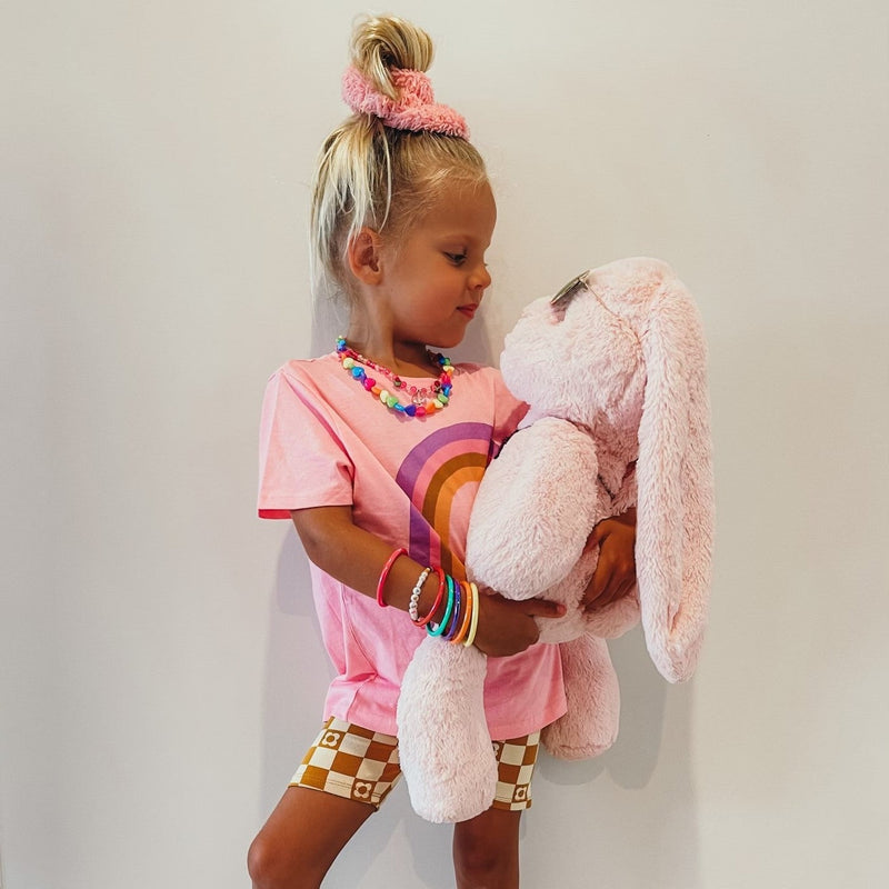 Large Betsy Bunny Pink Soft Toy Big Hugs Plush O.B. Designs 